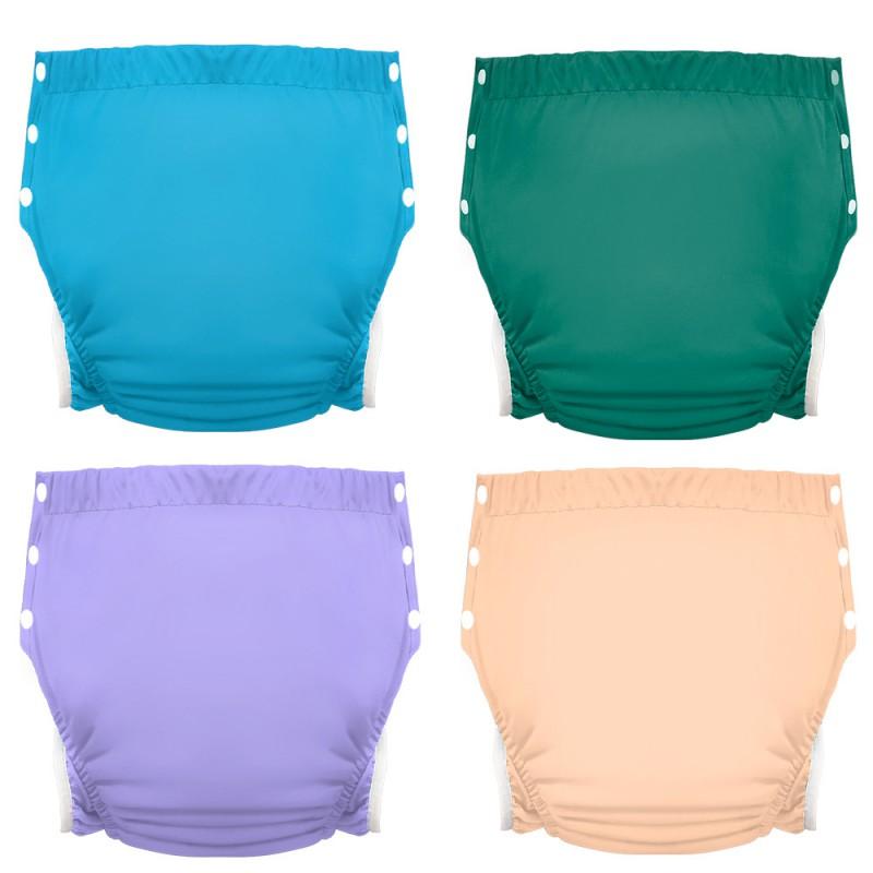 Reusable Adult Incontinence Briefs Seniors - Washable Cotton Pull-Up Diapers XL XXL Sizes Leak-Proof Design