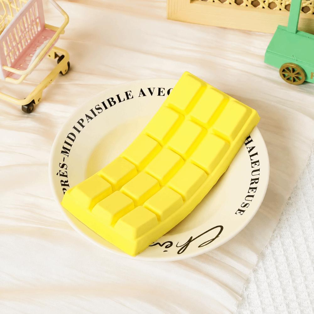 Simulated Food Food Squishy Toy Slow Rebound Fidget Toy Soft Chocolate Squeeze Toy Kids