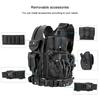 Multi-Pocket Swat Army Tactical Vest Jungle Combat Body Armor Vests Security Hunting Outdoor CS Game Airsoft Training Jacket