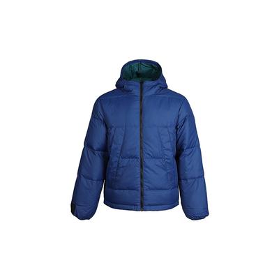 Giacca Piumino con Cappuccio e Zip Monocolore LeBron Uomo Capispalla Blu Costiero CK6774-490