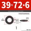 High-Strength Class 12.9 Flat Washer - Thickened & Widened, Sizes M6-M42