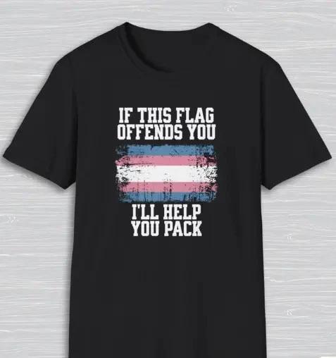 Transgender Pride Shirt, LGBTQ Support America 250 Tee