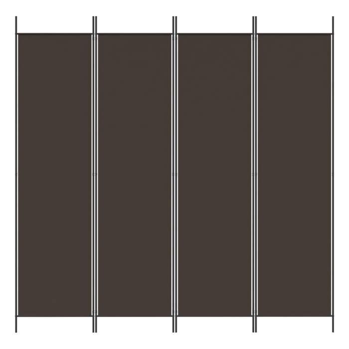 VidaXL Cloison de Séparation 4 Panneaux Séparateur de Pièce Pliable Diviseur Écran d'Intimité Paravent Décoration Salon 350183