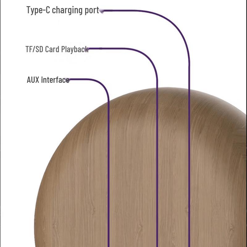 DW06 Smart Bluetooth Speaker with Alarm & Atmosphere Light (CN version)