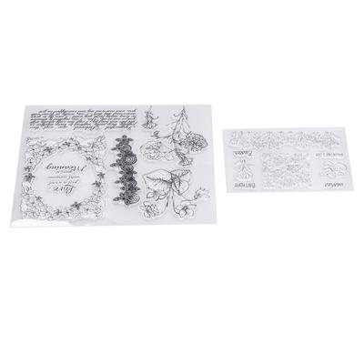 Clear Stamps Clear Imprint Repeated Sticking DIY Production Transparent Design Stamp Set