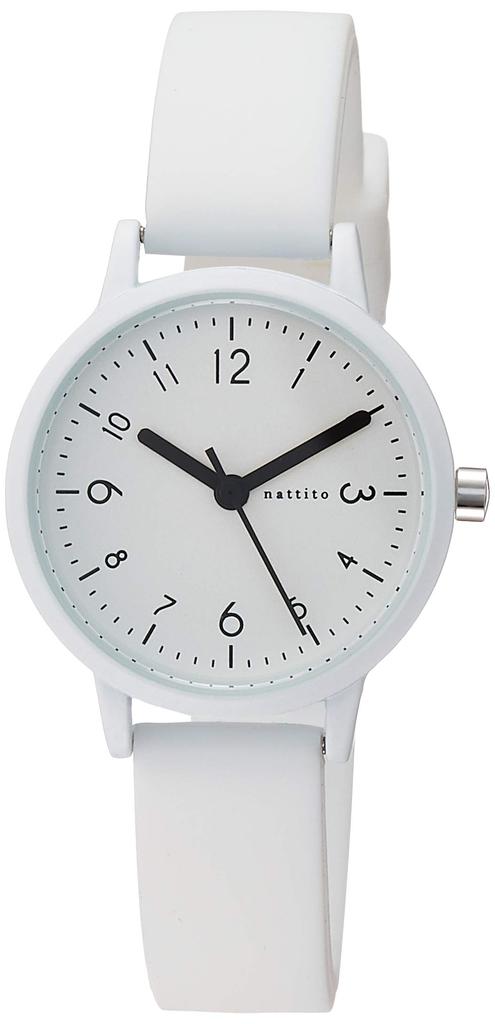 Analog Small Silicone White [Fieldwork] Wristwatch, Soda, Strap, YM006-1, Women's,