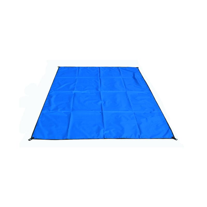 Silver Coating 210 D Oxford 210* 145 cm Factory Direct Waterproof Mat Outdoor Camping Hiking Picnic Mat 210*145cm синий