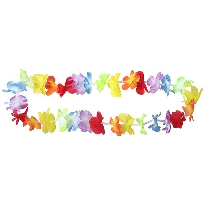 10 ks havajských tropických plážových motivů s květinami lei lei, girlandy s náhrdelníkem a girlandou z květin luau.