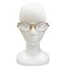 Excellent Cartier Glasses Trinity Wood Temple Oval Gold Wood Mens Used