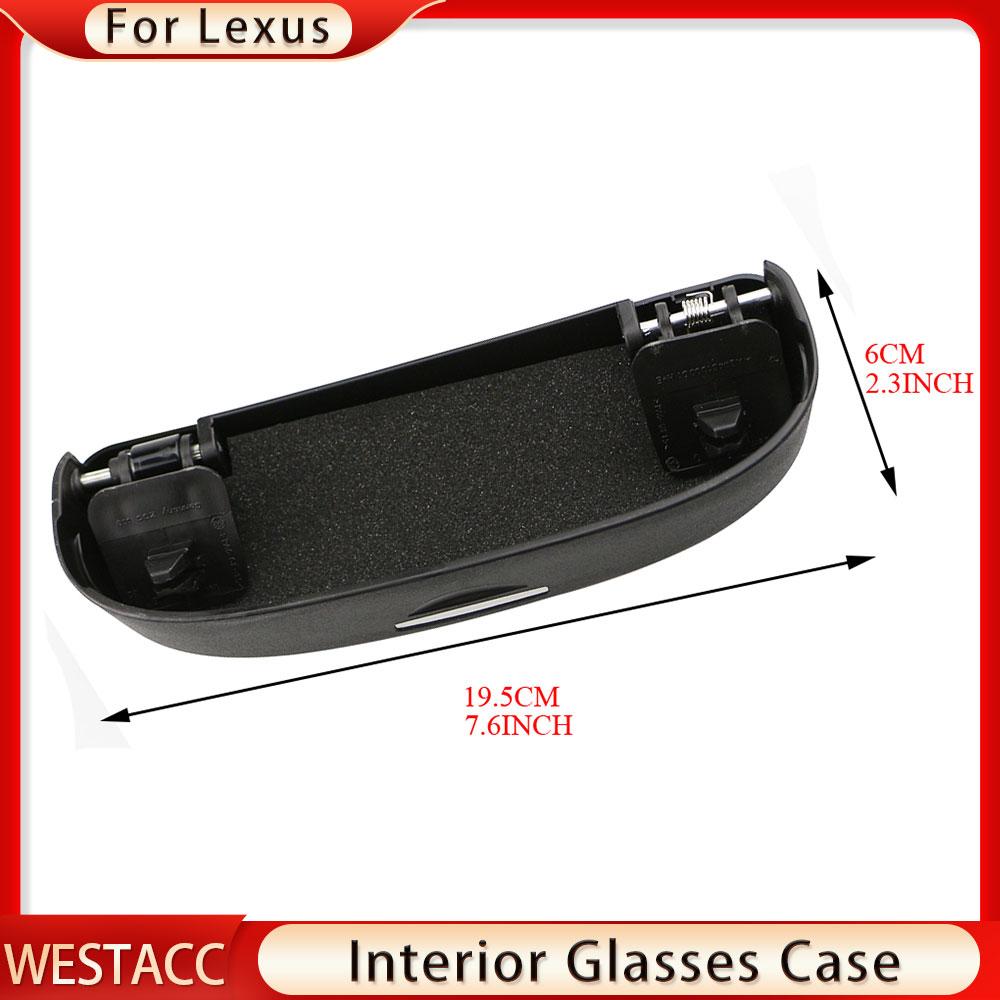 Porte-lunettes de voiture Boîte Étui pour Lexus ES250 240 2018- RX350 330 2016- IS300 IS350 IS500 -