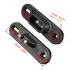 1 Set Sliding Door Contact Switch Black For Car Van Alarm Central Locking System