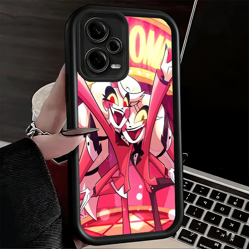 Hazbin Hotel Anime Soft Phone Case for Xiaomi Poco X7 X6 X5 Pro X4 Gt X3 F7 Ultra M8 M7 Redmi 15C 15 14C 13 13C 12 12C 10 10C