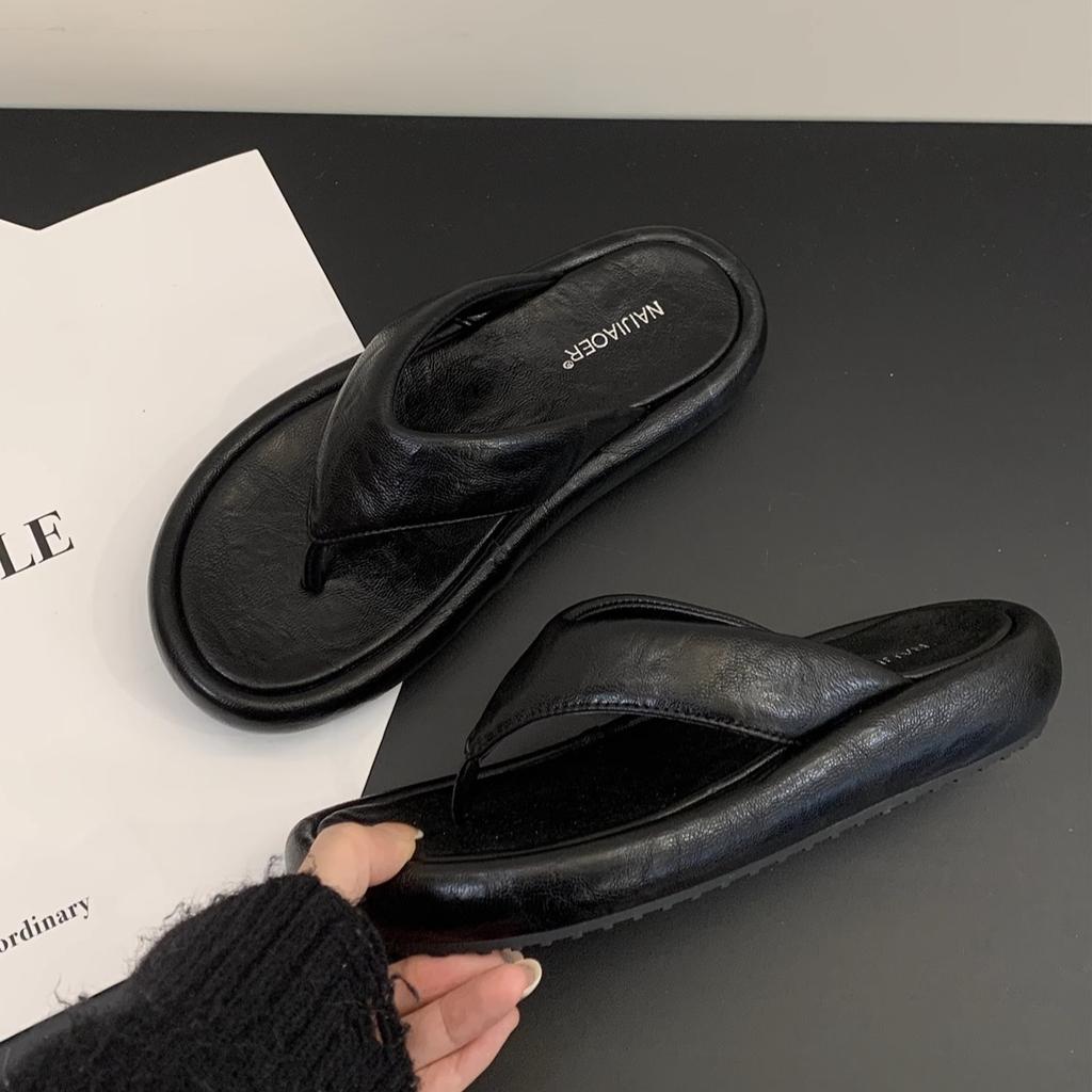 Summer New Women Sandals Comfort Flip-Flop Leopard Soft Thick-Soled Cloud Slippers Travel Vacation Beach Shoes Zapatos De Mujer