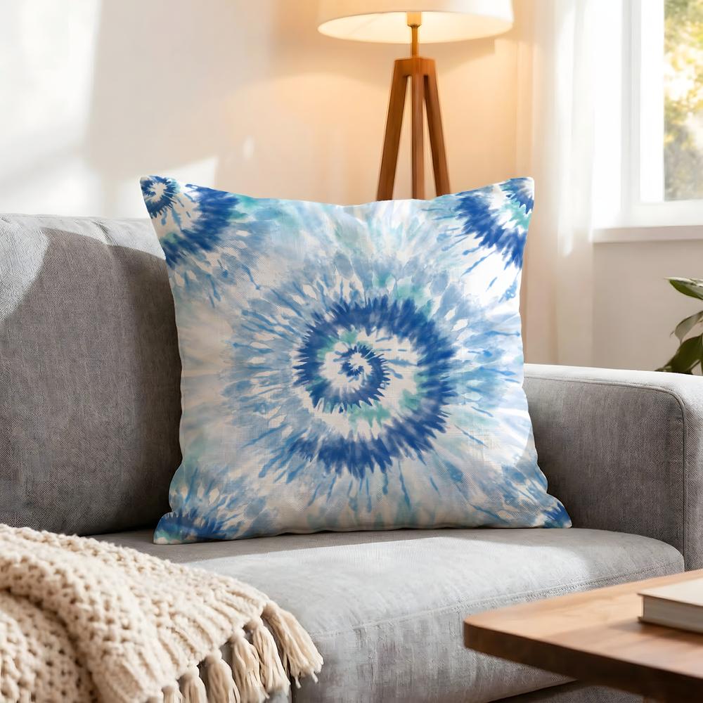 Pattern Tie Dye Pattern Cushion Cover 1Pcs Decorative Covers Soft Cushion Case For Sofa Couch Decor 40X40 45X45 Pillowcases