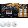 DUNLOP Golf Ball SRIXON Z-STAR Golf Ball 2019 Model 1 Dozen (12 Pieces) White