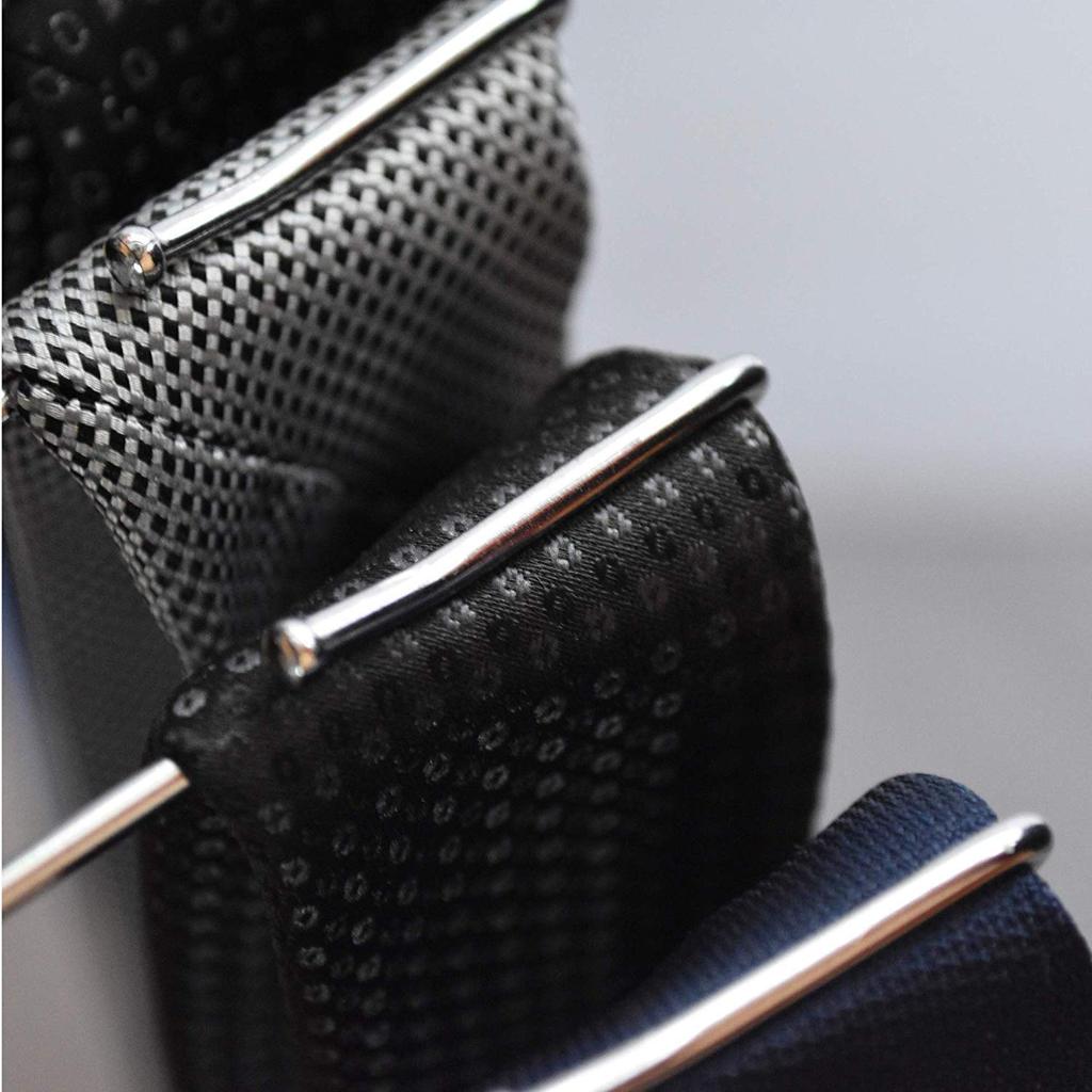 Konten Necktie Hanger Belt Hanger Holds 24 Underwear Wooden Hanger with Ample Storage Black - Ties, Belts, Scarves, Camisoles, - - Non-Slip -