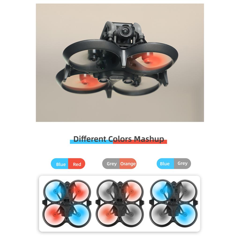 Lightweight RC Airplane Propellers for Avata Drone Strong Quadcopter Propellers Blades Accessories Replacements