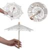 Embroidery Flower Girl Umbrella 26/31/43/53cm Kids Sun Umbrella  Bride Wedding Gift