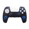 1Pcs Water Transfer Doodle Silicone Protective Cover Case For Sony Playstation 5 Ps5 Controller Gamepad Spider Silicone Case