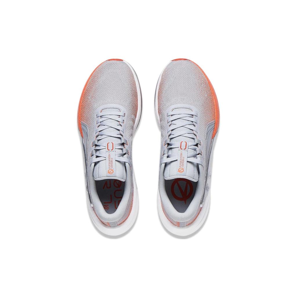 Li Ning Furious Rider 7.0 V2 Running Shoes Men's Low Top Gray/Orange ARZT007-4