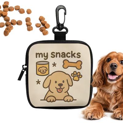 Portable Dog Treat Bag Outdoor Walking Training Dog Food Pocket Storage Dispenser Multifunctional Dog Reward Bags Pet Supplies