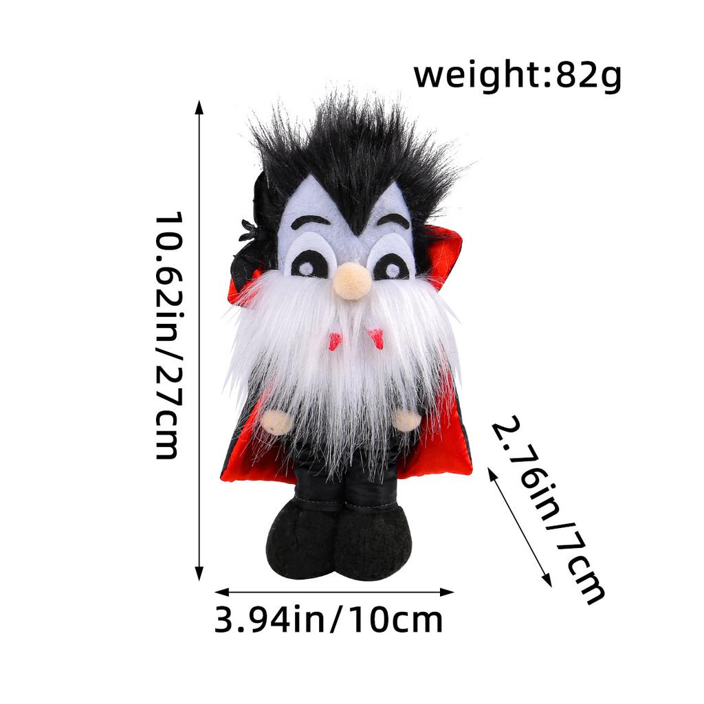 Halloween Vampire Doll Props Ornament Holiday Horror Standing Zombie Doll Doll Window Decoration