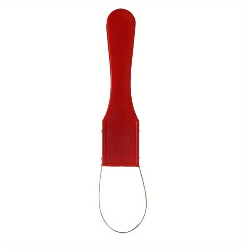 1pc New Garden Weeder Plastic Iron Garden Tool Garden Weeder Hand Weeding Removal Cutter Puller Tools красный