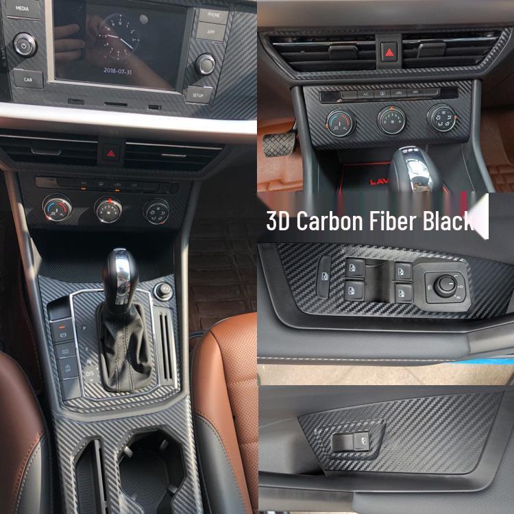 18-19 Lavida PLUS Carbon Fiber Gear Shift Interior Stickers
