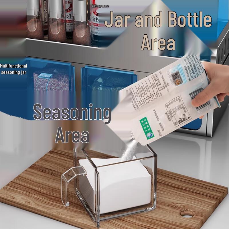 Yingbai Modern 3-Tier Tabletop Seasoning Storage Rack