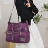 New Ladies Tote Bag Fashion Nylon Waterproof Casual Shoulder Mummy Bag Large Capacity Women's Messenger Handbags