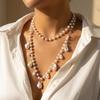 Cross-Border Imitation Pearl Waist & Necklace Chain – Versatile French Baroque Style for Women