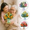 3D Design Pop-Up Flower Card Pop-Up Flower Bouquet 3D Greeting Card Premium Quality Flora Card Graduation Ceremony