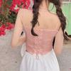 Women's Loose Casual Solid Color Camisole Strap Top Solid Color Camisole Strap Top