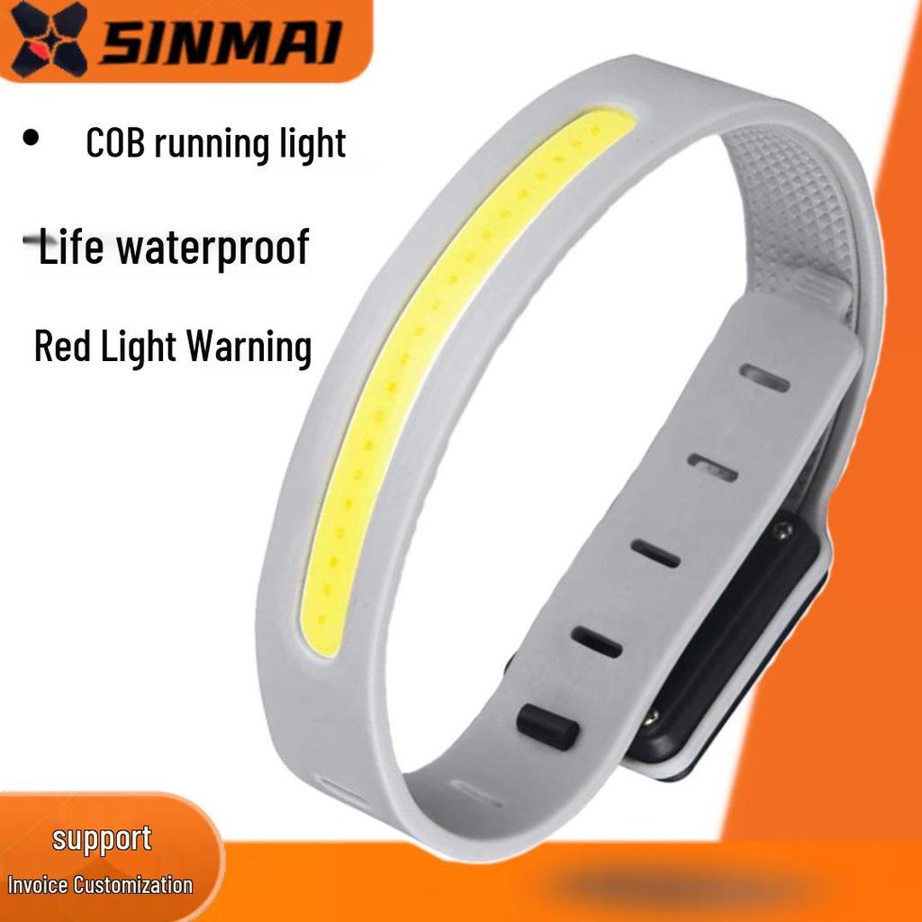 Rechargeable Mini COB Light: Strong, Lightweight Silicone for Night Cycling, Running, and Backpacking