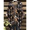 Bohemian Chic Oversized Trendy Ethnic Prints Irregular Hem O-Neck Y2k Clothes Fashion Woman Clothes Versatile Women's Clothing