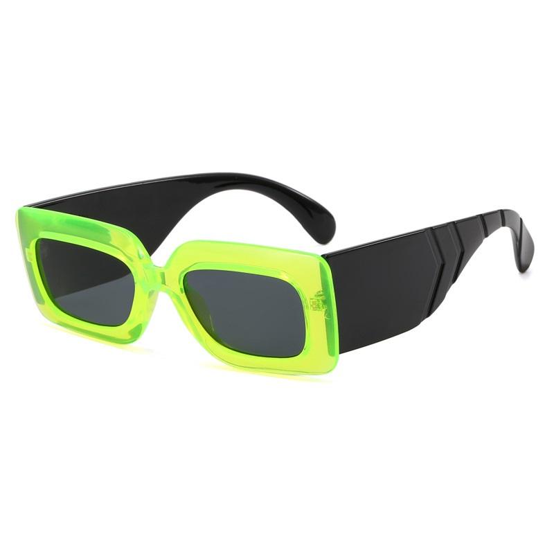 Square Sunglasses Men Women Snakeskin Sun Glasses Snake Pattern Travel Vintage Retro  Shades Female Uv400