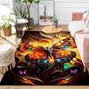 1pc Mysterious butterfly Print, Design Indoor Area Rug, Soft, Anti-Slip, and Durable Gaming Room Decor for Bedroom, Living Room, and Exercis