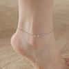 Lemegeton Lovely Walking Cat Aircraft Charms Anklet Foot Bracelet for Women  Animal Kitten Chain Stainless Steel Jewelry Gift