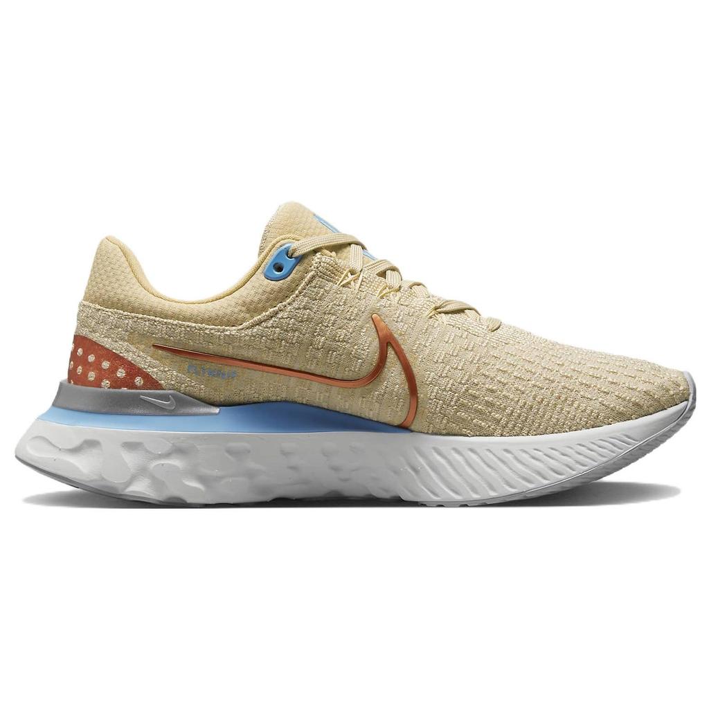 Nike React Infinity Run Flyknit 3 Fabric Slip Resistant Abrasion Resistant Cushioning DX1937-200