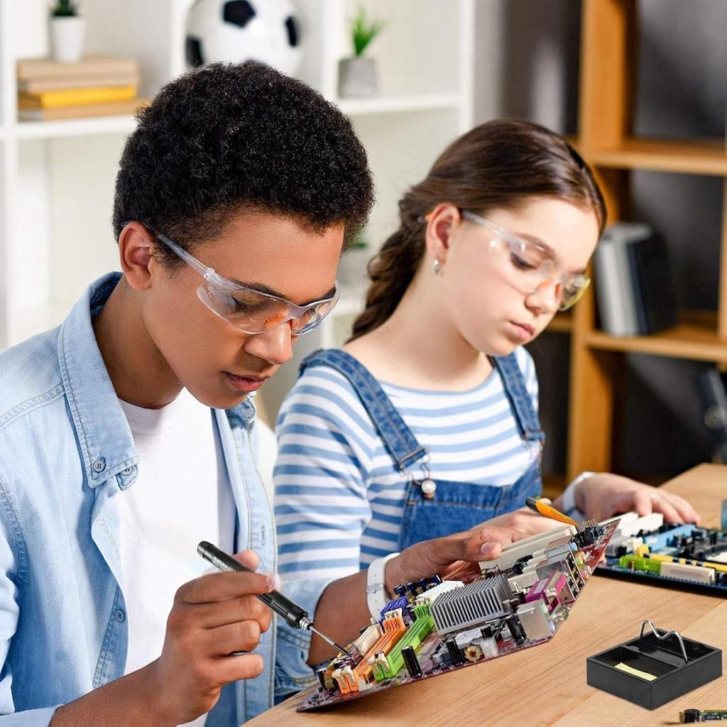 USB Rechargeable Portable Soldering Iron, 3 Speed Adjustable Temperature USB Electric Iron Mini Soldering Iron Kit Grey