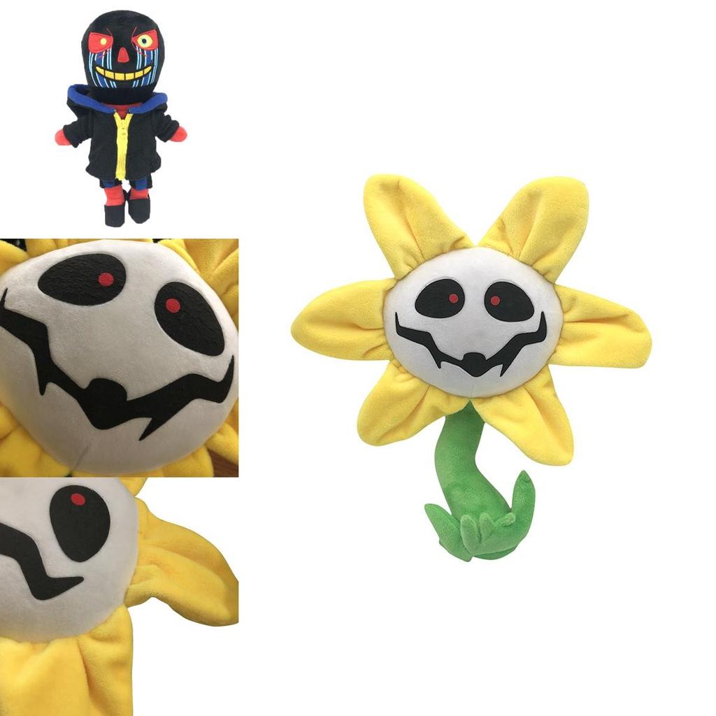 Deltarune Undertale Zombie Boss Fiore Peluche Figura Giocattolo Morbido E Colorato Bambola di Pezza Per Fan