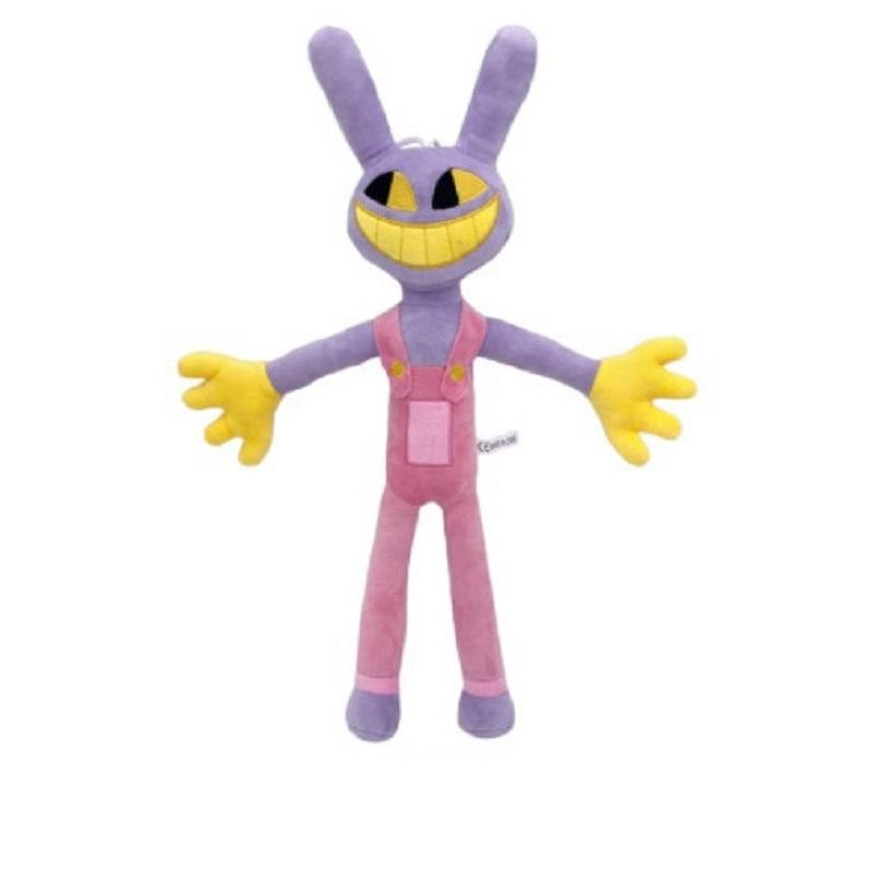 New The Amazing Digital Circus Pomni Jax Plush Toy Anime Cute Theater Rabbit Doll Stuffedcartoon Clown Christmas Kids Gifts