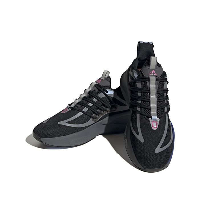 adidas AlphaBoost V1 Black Blue Fuchsia Men Sneakers Core-Black Lucid-Fuchsia Blue-Dawn HP6612