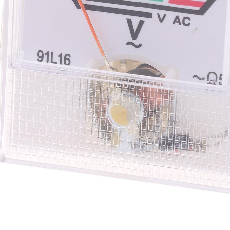 Ac 150-300V Cc 10-250V Cc 5-75A Amperometro Mini Tester Voltmetro Amperometro Pannello Analogico
