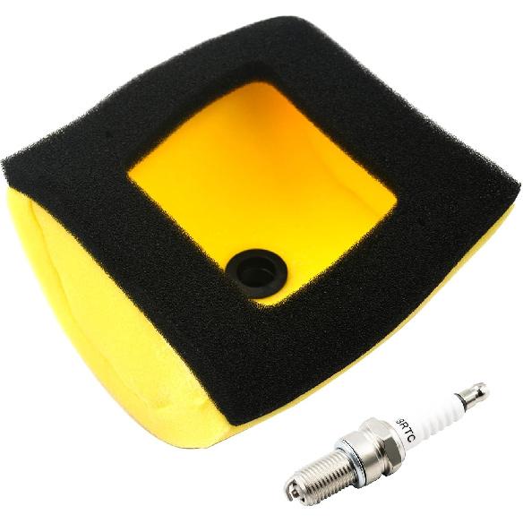 

Road Passion 17213-KPS-900 Motorcycle Air Filter + Spark Plug kits Replacement for Honda CRF150F CRF 150 F 2003-2017/ CRF230F CRF 230 F 2003-2019