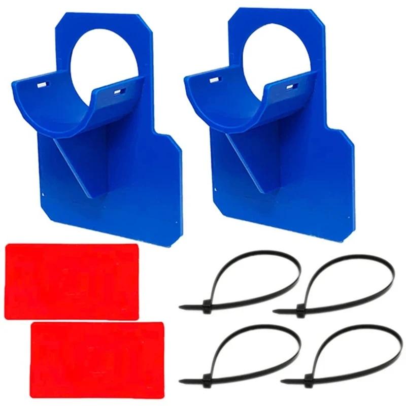 Swimming Pool Pipe Holder Mount Supports Pipes 30-38mm for Intex Bestway Ground Hose Outlet with Cable Tie Pool Accessories