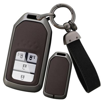 Pusty Pokrowiec na kluczyk Honda Smart Key, Brelok, Stop + Skóra PU, Osłona kluczyka, Dla