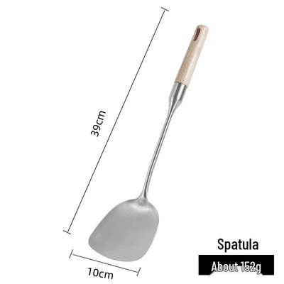 Wutuo 304 Stainless Steel Stir-fry Spatula