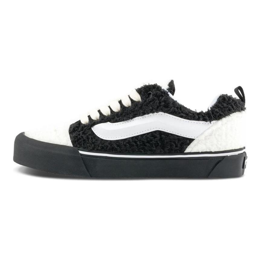 Vans Knu Skool Abrasion Resistant Low top Skateboard Shoes Unisex Black White Sneakers VN000D22BP7