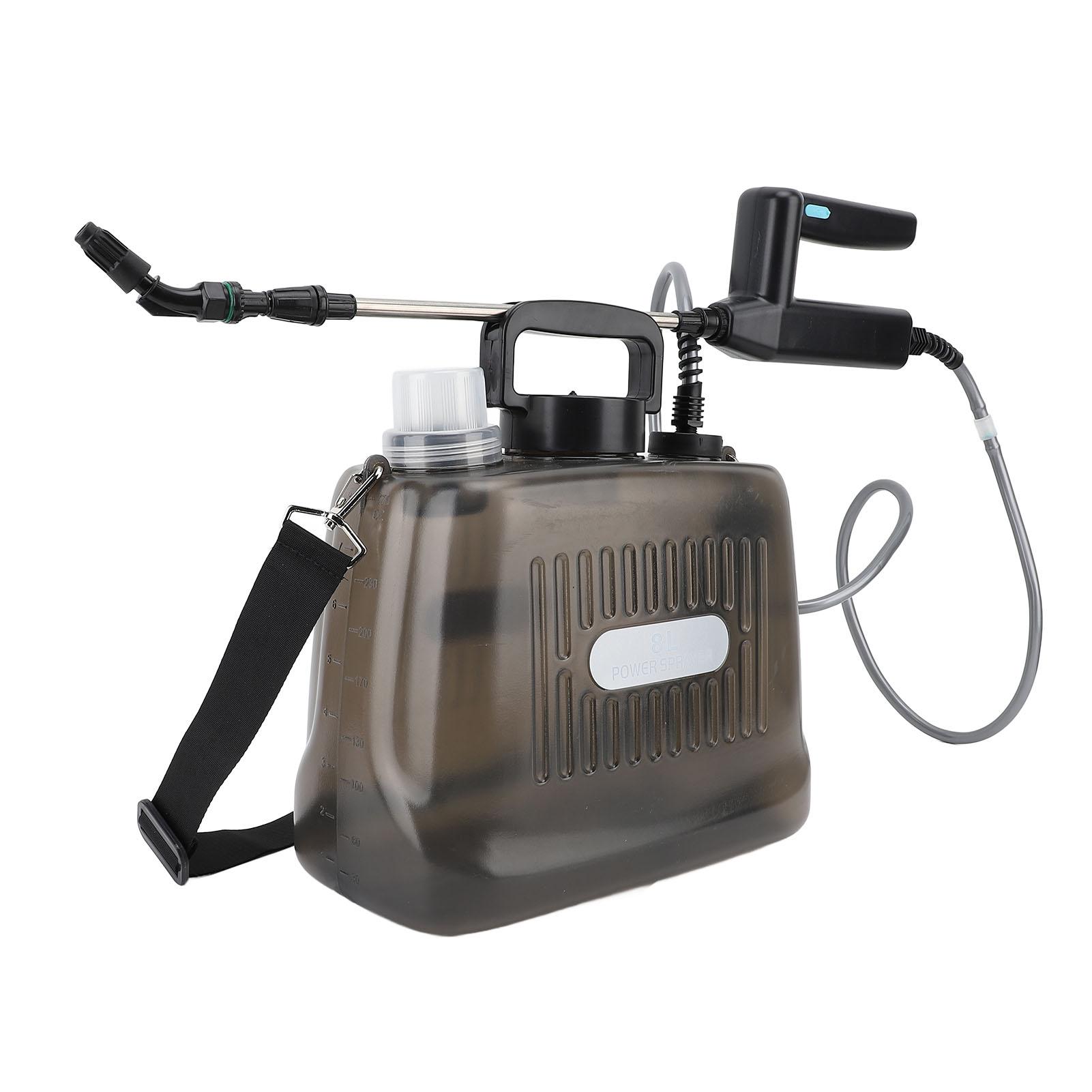 2.1 lon Battery Powered Sprayer 2000mAh Battery Electric Sprayer USB Rechargble Potable Garden Sprayer